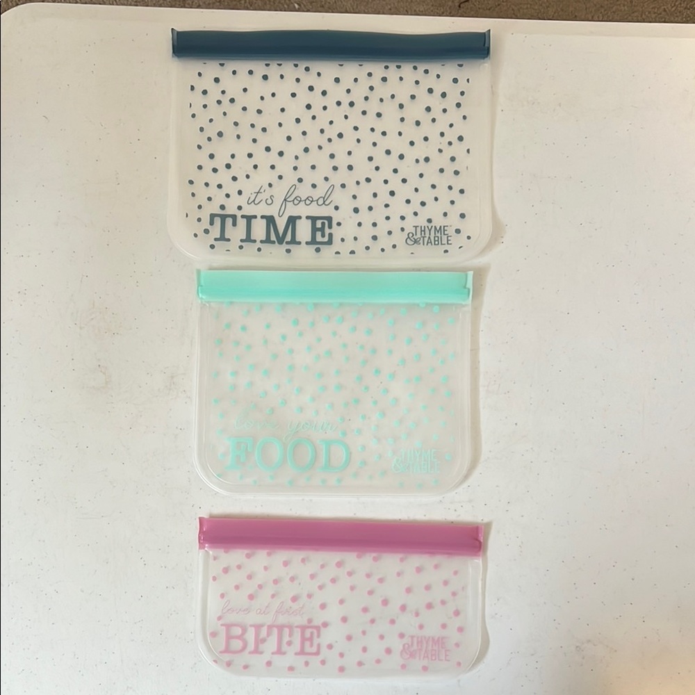 Reusable Food Storage Bags Set